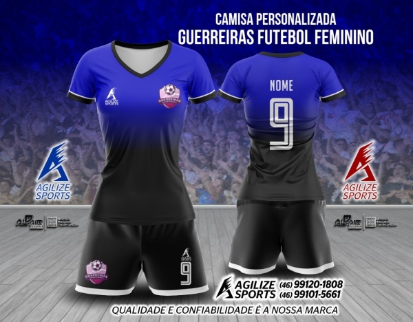 UNIFORME ESPORTIVO PERSONALIZADOS FEMININO - Image 3